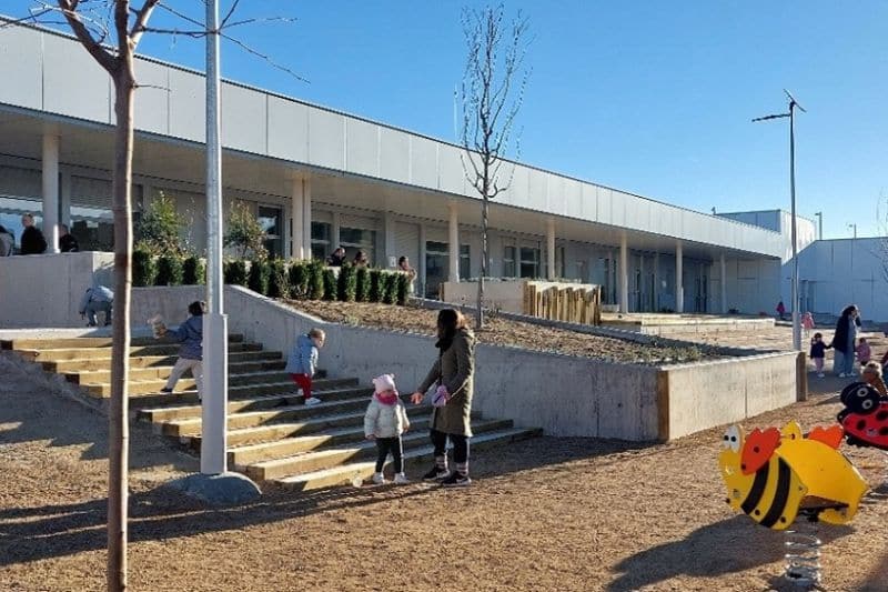 Escuela infantil municipal del barrio de El Cañaveral (fuente: Ayuntamiento de Madrid).