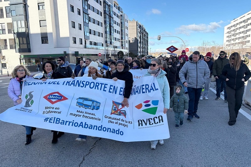 El Cañaveral pide mejoras en el transporte: estas son sus reivindicaciones
