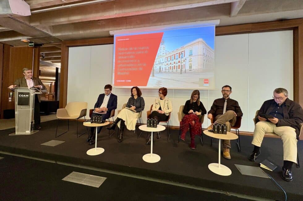 La Comunidad de Madrid presenta en el COAM el borrador de la nueva Ley ...